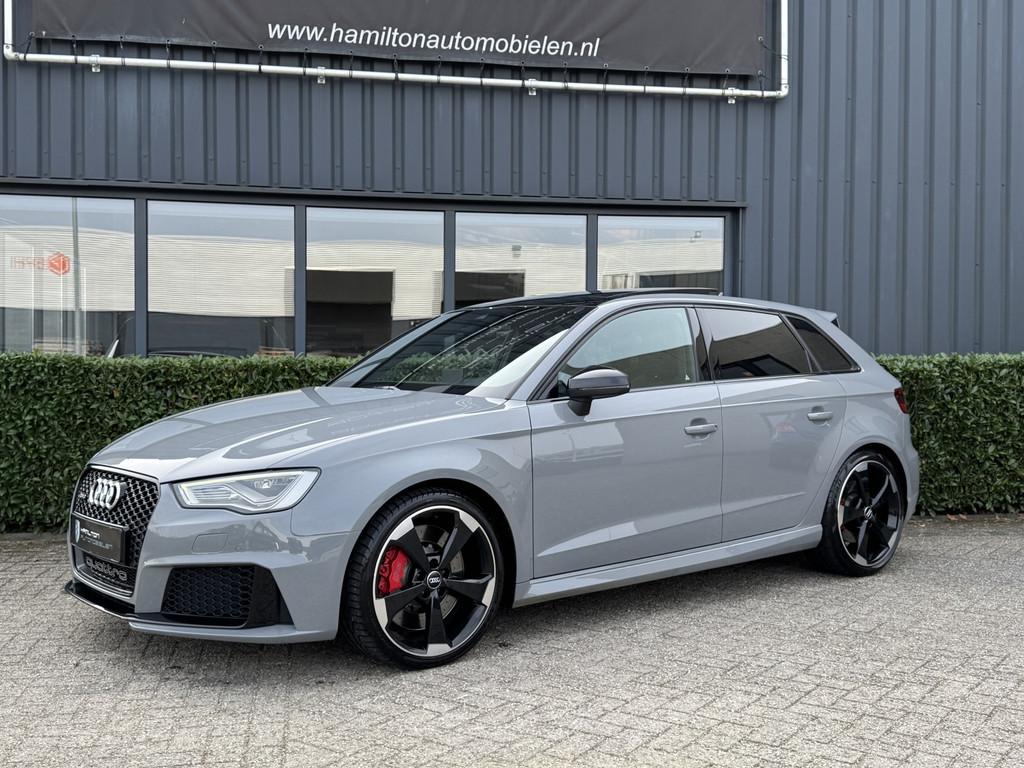 Audi RS3 Sportback 2.5 TFSI 368pk Quattro Pro Line Plus Unie, Automaat, Gebruikt, Automatische klimaatregeling, Leder
