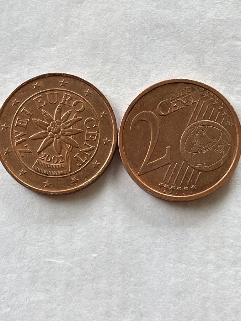 Oostenrijk Euro munt van 2 cent 2002, Postzegels en Munten, Munten | Europa | Euromunten, Ophalen of Verzenden, Oostenrijk, 2 cent