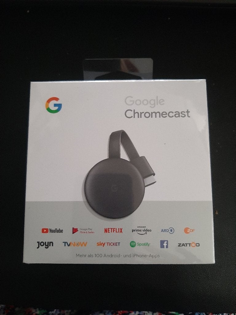 Google Chromecast NC2-6A5, Ophalen of Verzenden, Nieuw, HDMI, Minder dan 500 GB