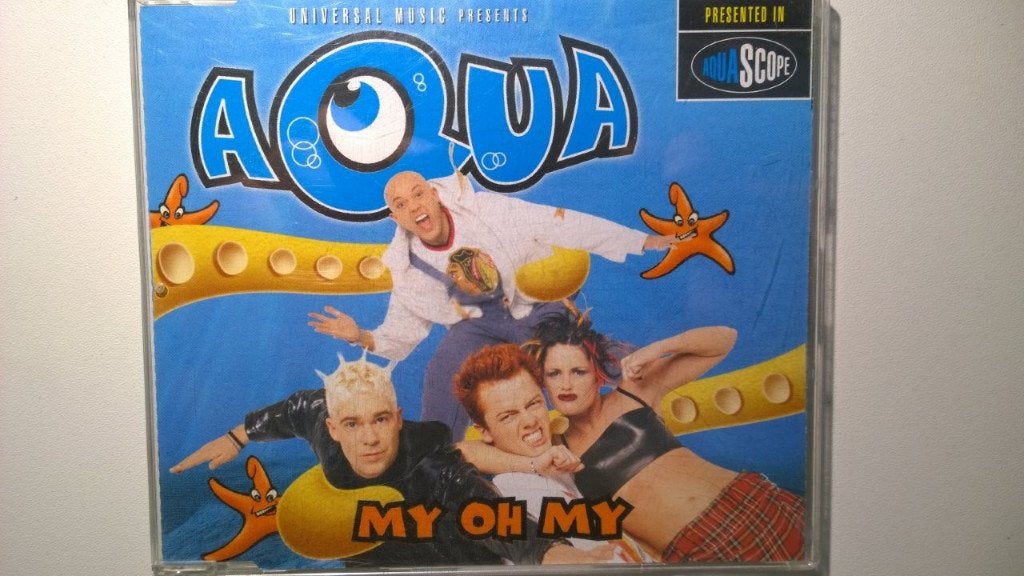 Aqua - My Oh My, Cd's en Dvd's, Cd Singles, Zo goed als nieuw, Pop, Ophalen of Verzenden