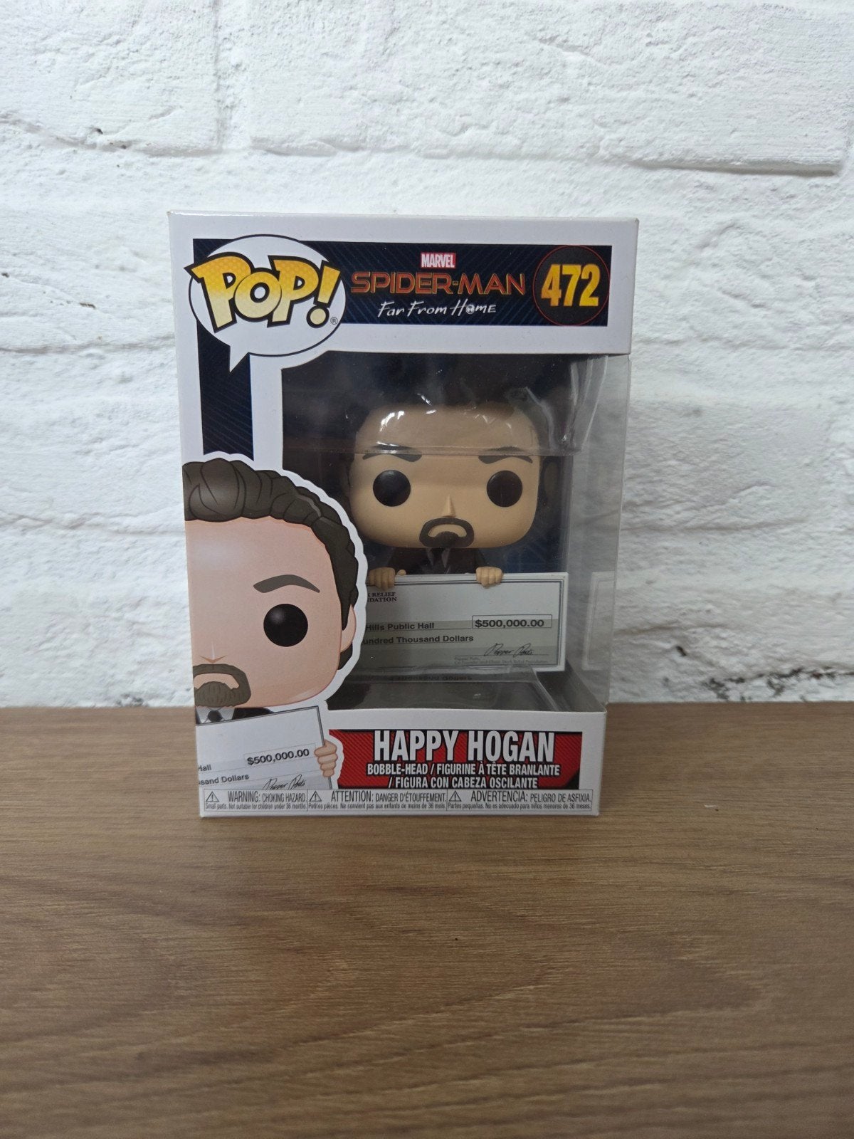 Funko Pop - Happy Hogan #472, Ophalen of Verzenden, Zo goed als nieuw
