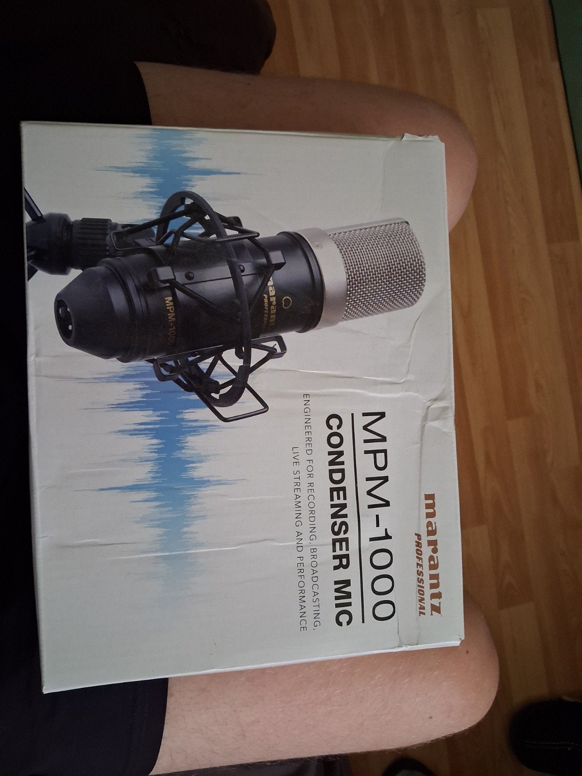 Marantz Professional MPM-1000 Condensator Microfoon, Ophalen, Zo goed als nieuw, Studiomicrofoon