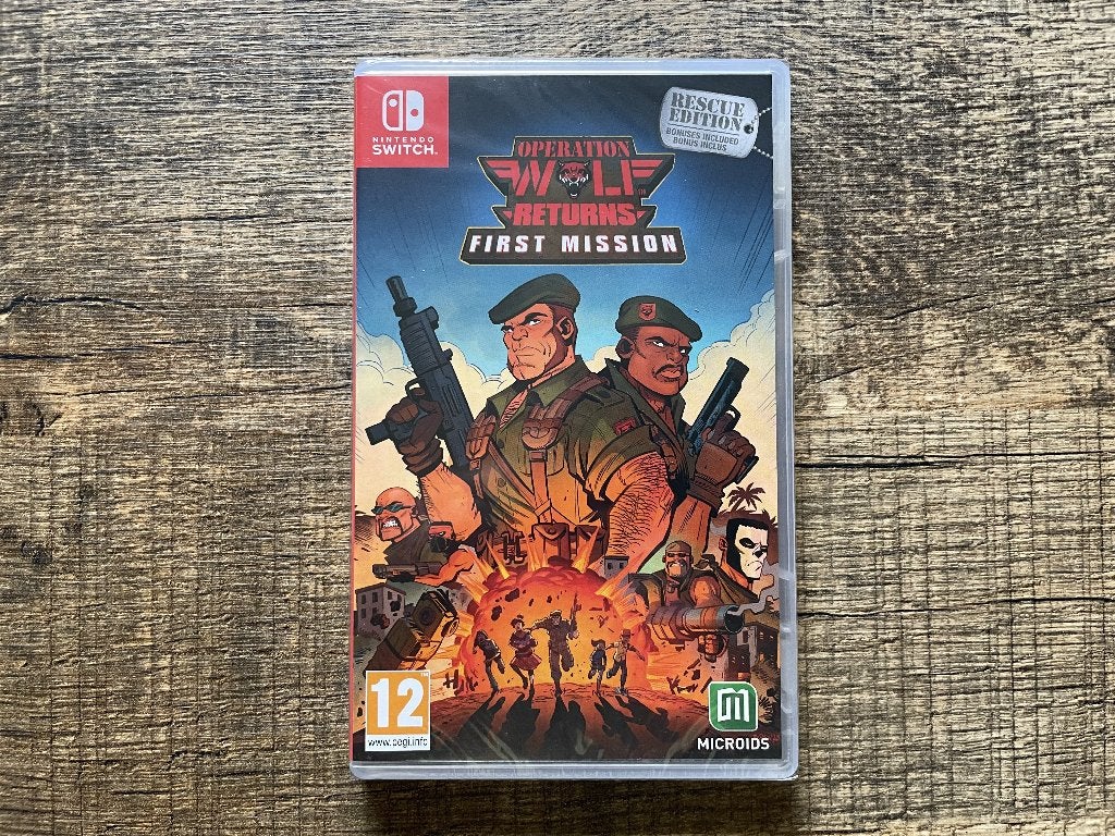 Operation Wolf Returns: First Mission - Switch ONGEOPEND, Avontuur en Actie, 1 speler, Nieuw, Ophalen of Verzenden