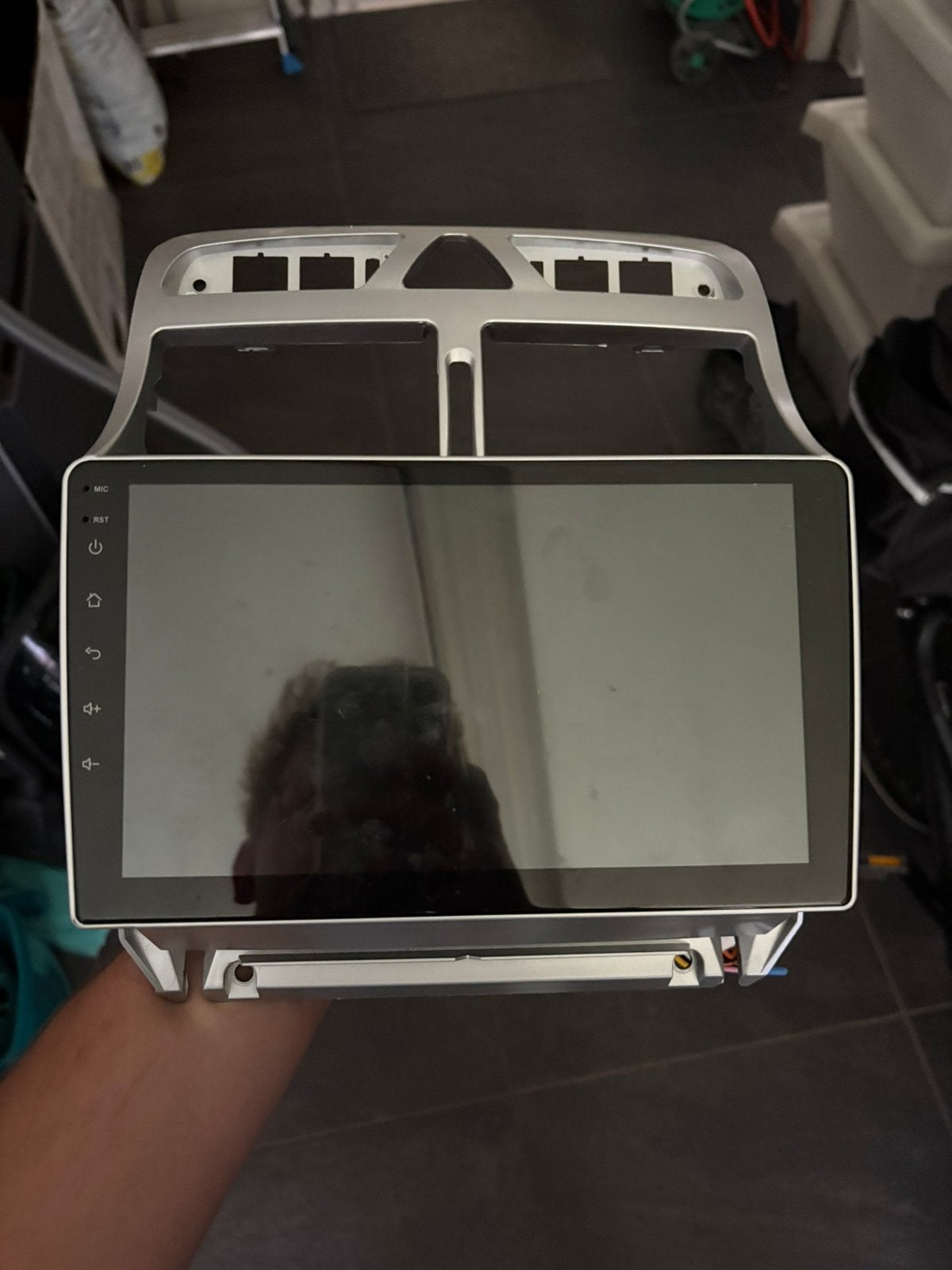 Carplay scherm Peugeot 307, Auto diversen, Autoradio's, Ophalen, Zo goed als nieuw