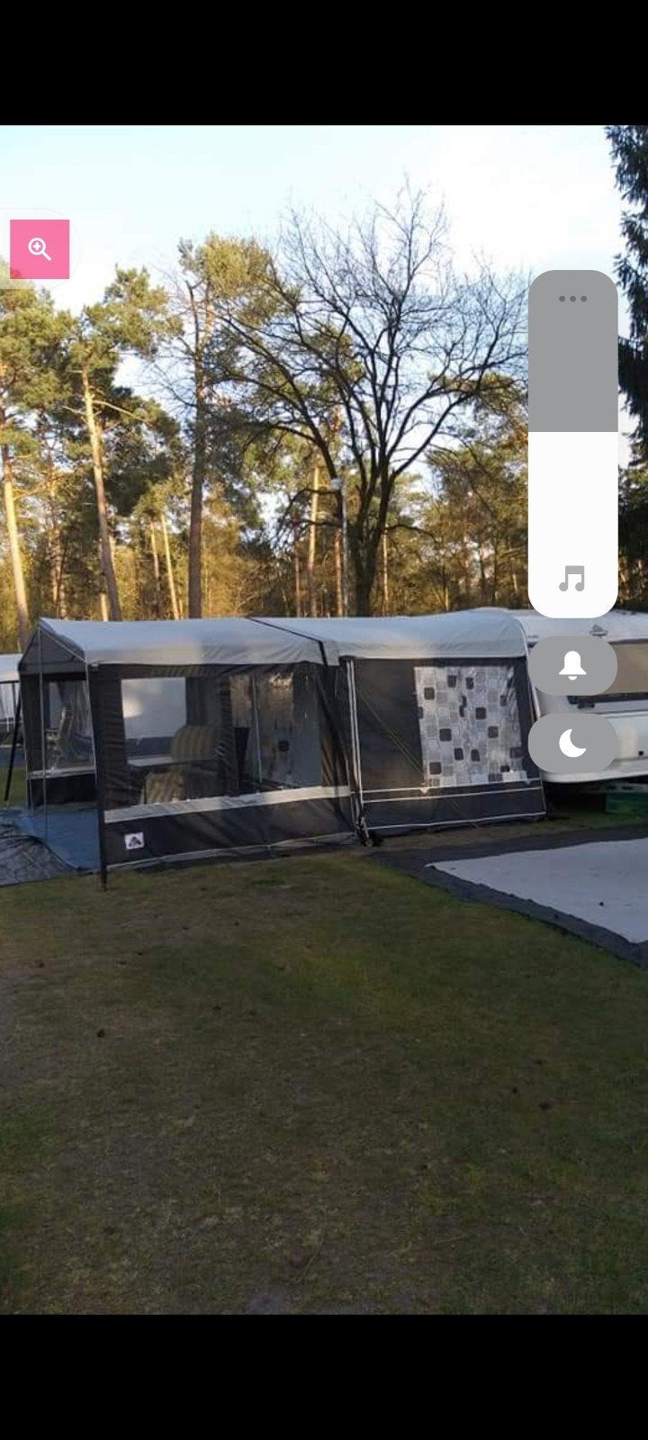 Luifel met zijwanden Maat 10 Palermo all weather, Caravans en Kamperen, Voortenten en Luifels, Ophalen, Zo goed als nieuw