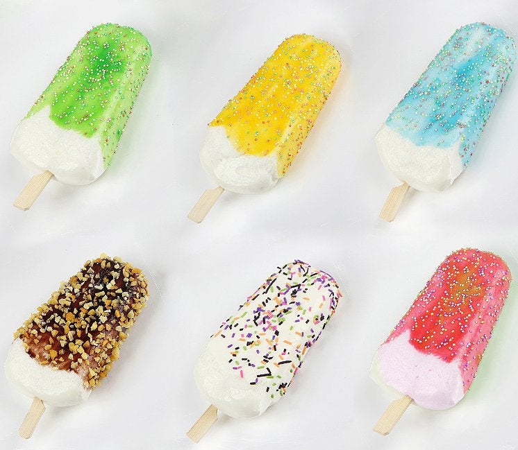 Kunst ijsjes / ijs nep sier decoratie ice cream zoetigheid, Verzenden, Nieuw