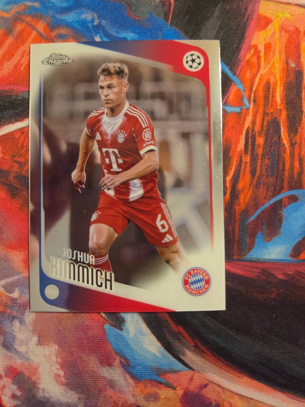 Topps Joshua Kimmich Voetbal Spelerskaart Bayern München, Ophalen of Verzenden