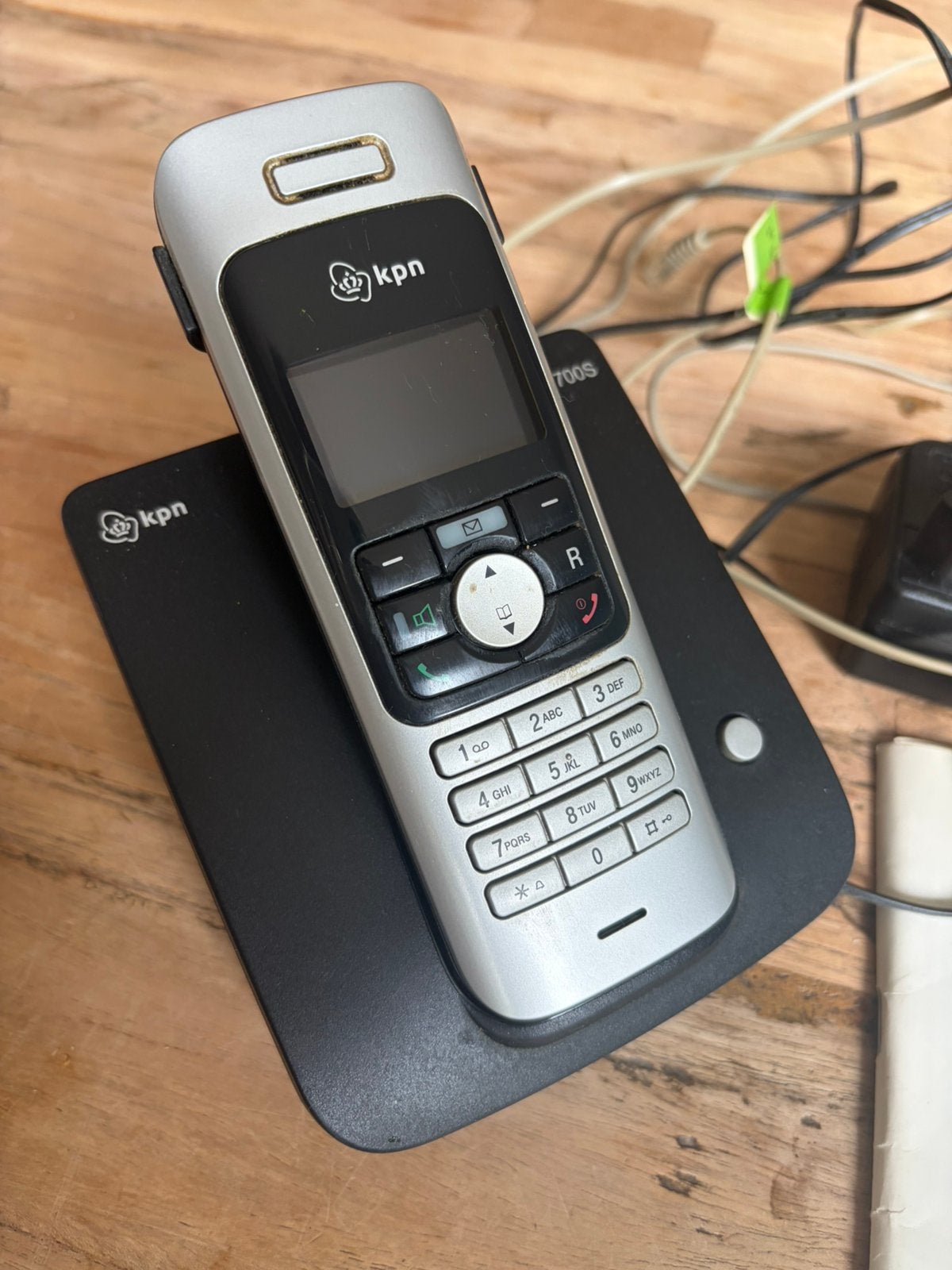 KPN Chicago 700S draadloze huistelefoon met basisstation, Ophalen of Verzenden, Gebruikt, 1 handset