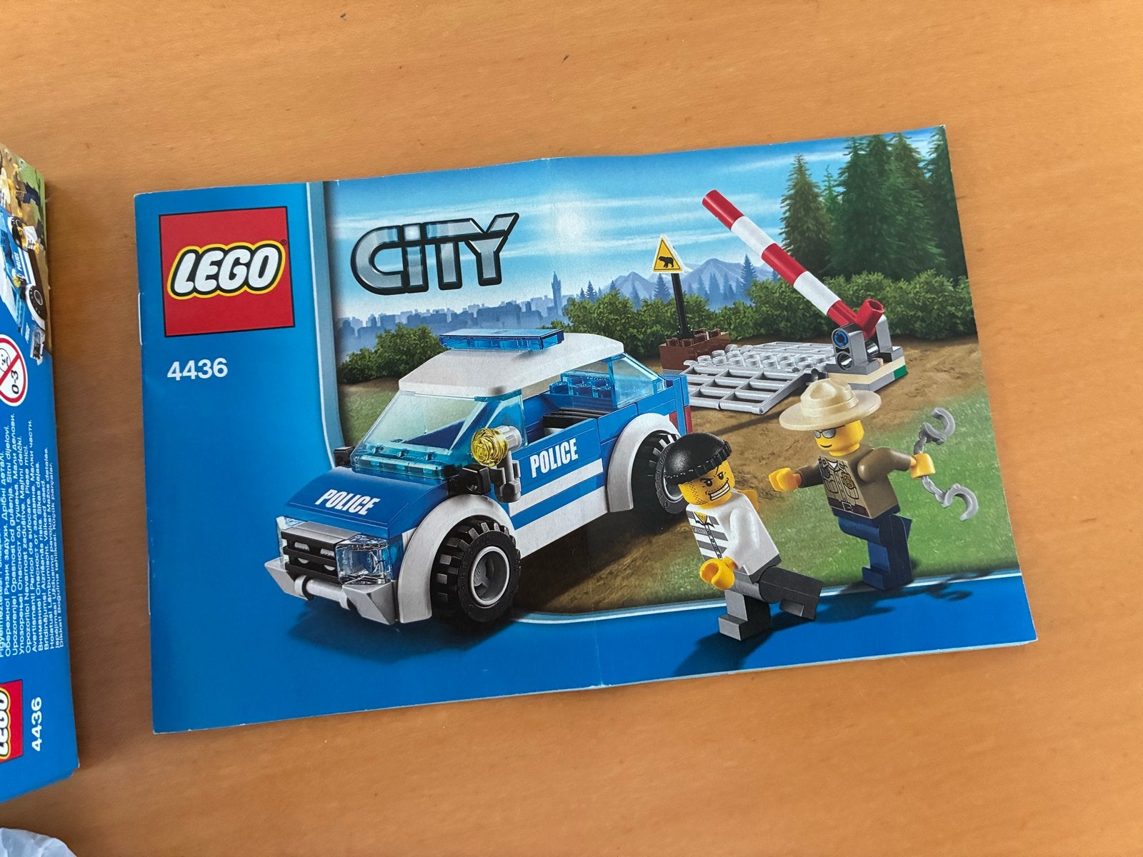 LEGO City Politie Auto 4436 met handleiding en doos, Ophalen of Verzenden, Zo goed als nieuw