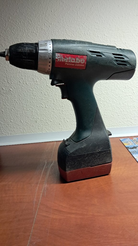 Metabo accu boormachine compleet., Gebruikt, Variabele snelheid, Ophalen of Verzenden, Boor- en Schroefmachine