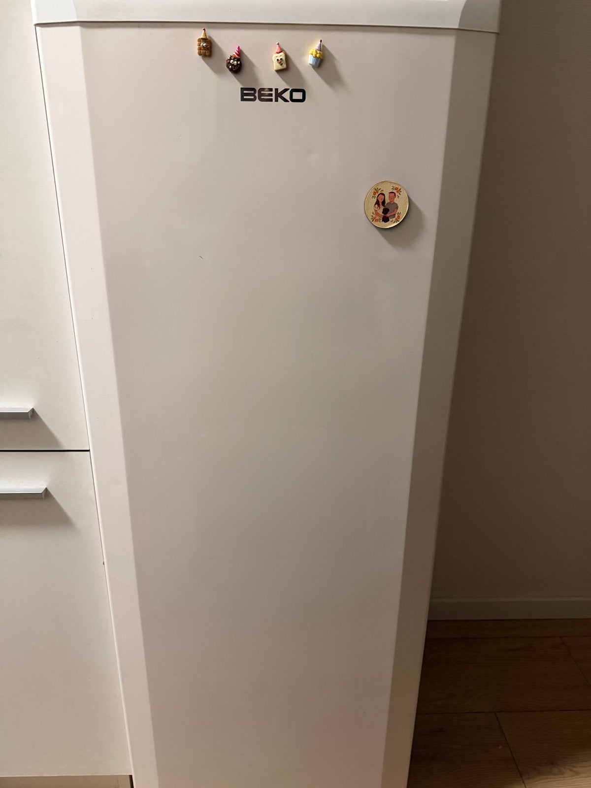 Beko koelkast 140 cm hoog - Uitstekende staat, 150 tot 200 liter, Zonder vriesvak, Ophalen of Verzenden, Zo goed als nieuw