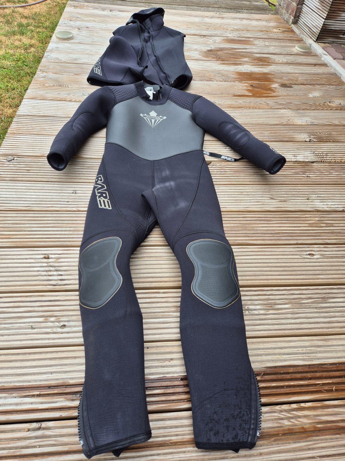 Bare wetsuit 2 delig, Watersport en Boten, Duiken, Ophalen, Gebruikt, Duikpak