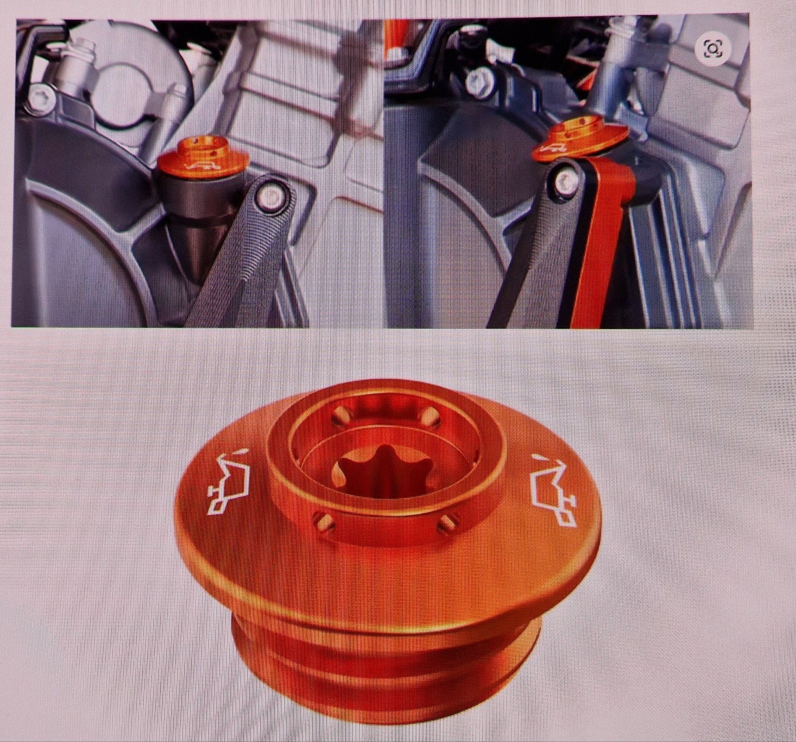 KTM Motorolievuldop Plug Cap, Ophalen of Verzenden