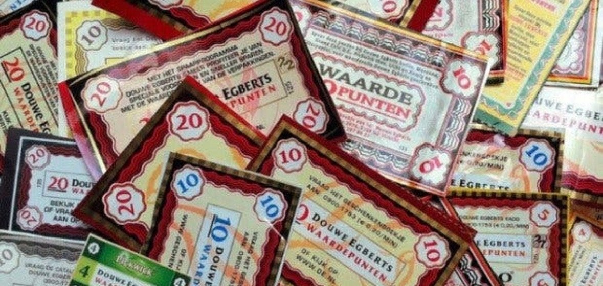 25.000 Douwe Egberts Waardepunten, Ophalen of Verzenden, Gebruikt, Overige typen