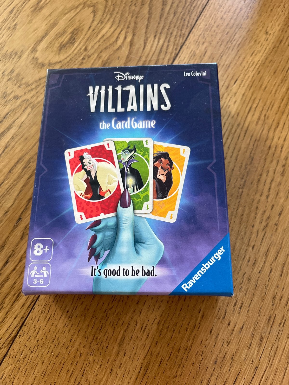Disney Villains The Card Game Ravensburger, Drie of vier spelers, Ophalen of Verzenden, Zo goed als nieuw