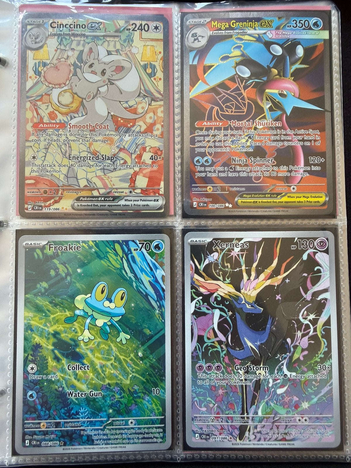 Art kaartjes set chaos rising, Verzenden, Nieuw