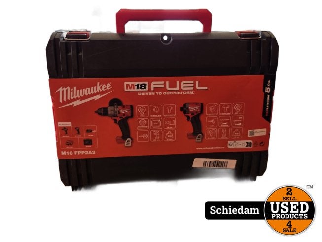 Milwaukee M18 FPP2A3-502X (4933480873) CombiSet | NIEUW, Milwaukee, Nieuw, Support@milwaukee.com, Milwaukee Electric Tool Corporation, 13135 W. 
Lisbon Road, Brookfield, WI 53005
USA