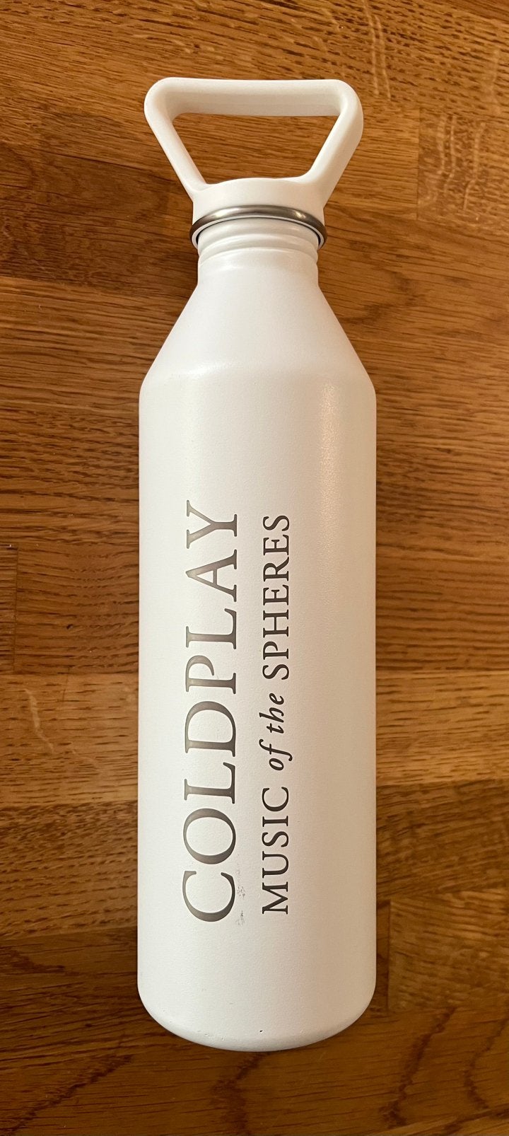 Coldplay waterfles, Ophalen of Verzenden, Zo goed als nieuw