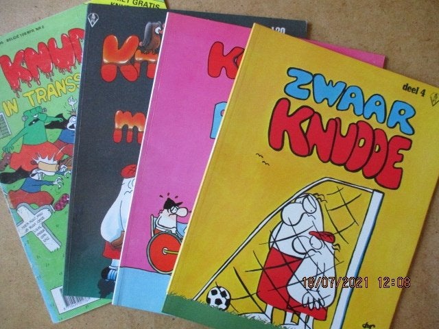 adv5167 fc knudde, Boeken, Eén stripboek, Ophalen, Gelezen