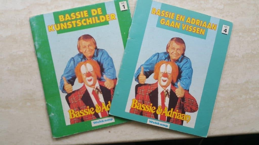 2 Boekjes Bassie & Adriaan, Verzenden, Gelezen, Fictie algemeen
