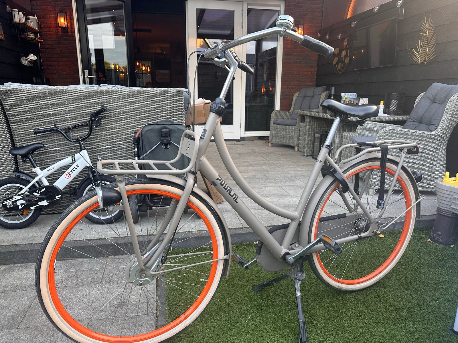 Gazelle Puur NL transportfiets met 3 versnellingen, Terugtraprem, Gebruikt, Versnellingen, 50 tot 53 cm