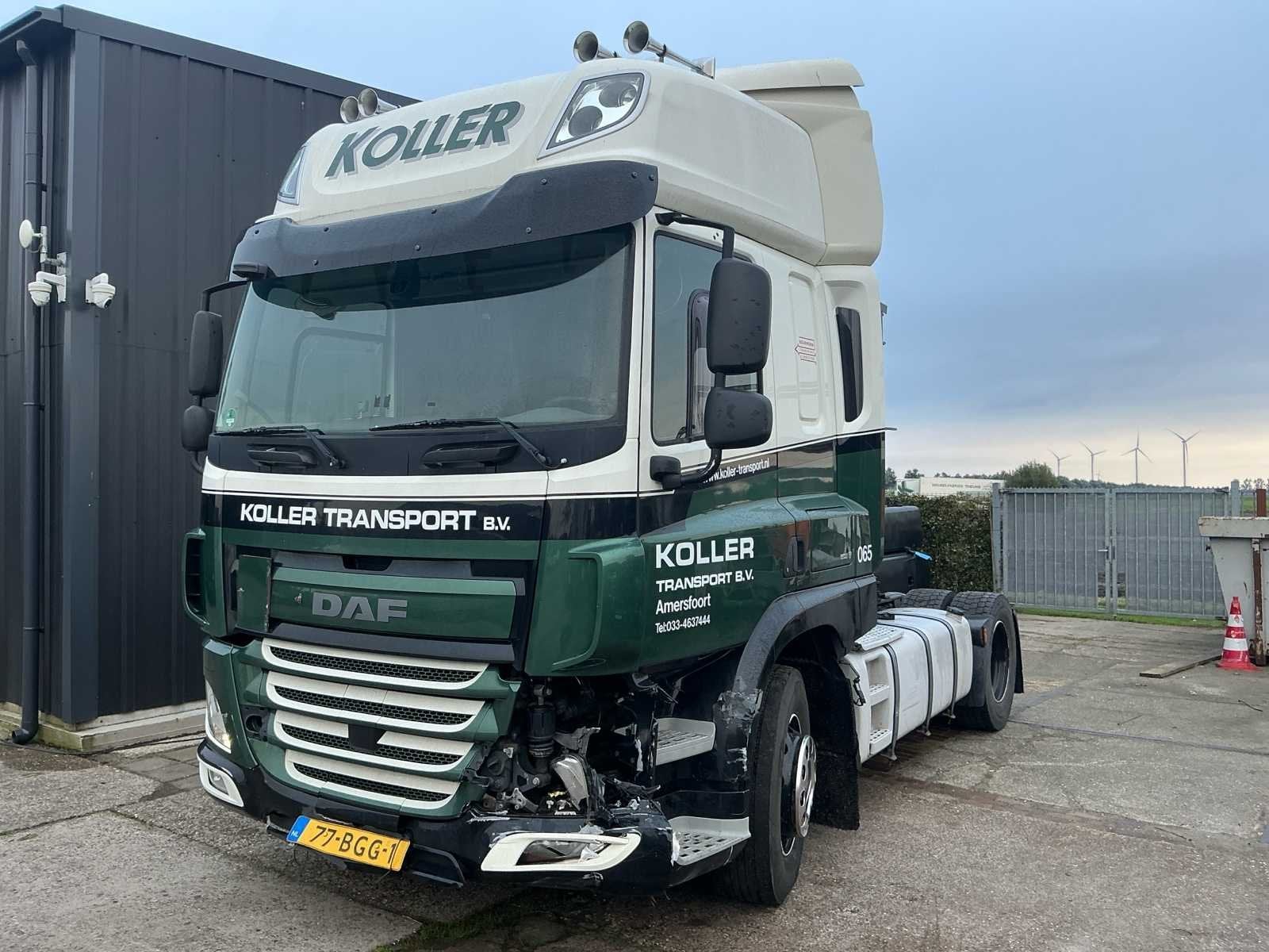 2015 Daf Cf400FT Vrachtwagen, Auto's, Euro 6, Overige brandstoffen, Origineel Nederlands, Bedrijf