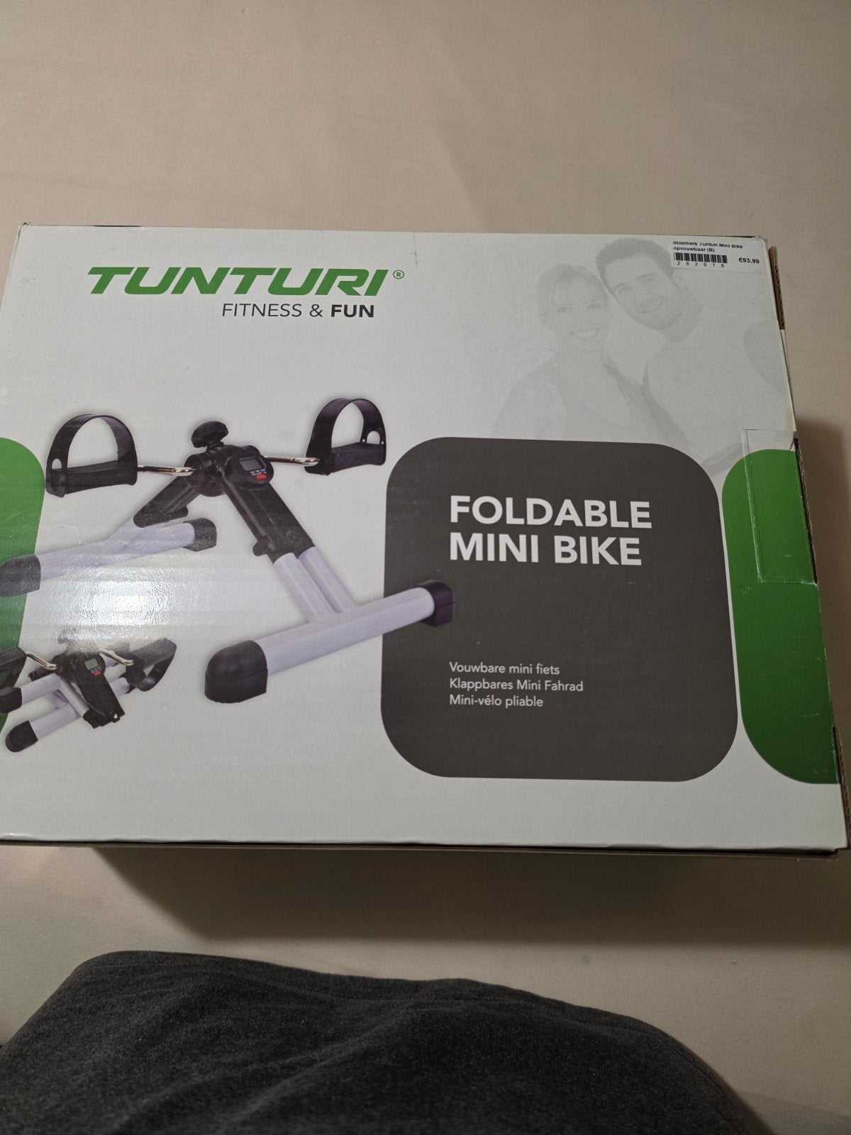 Tunturi Mini Bike Opvouwbare Stoelfiets, Ophalen of Verzenden, Nieuw, Armen, Overige typen