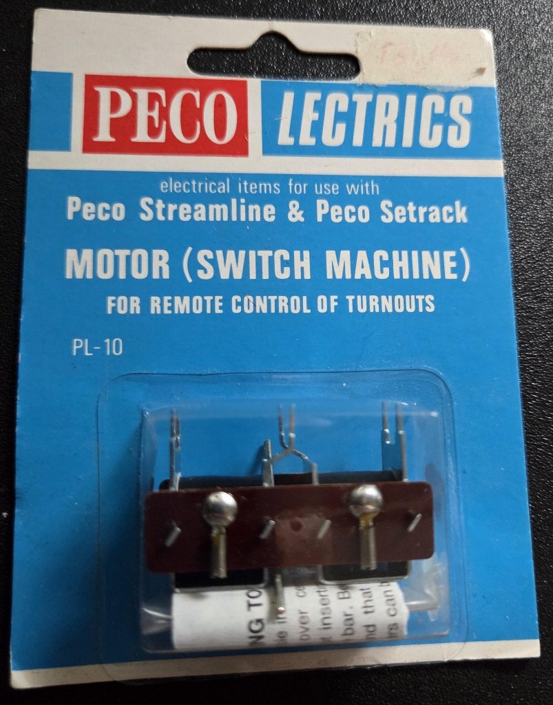 HO of N - PECO PL-10 Motor Switch voor wissels., Overige merken, Wisselstroom, Overige typen, Nieuw