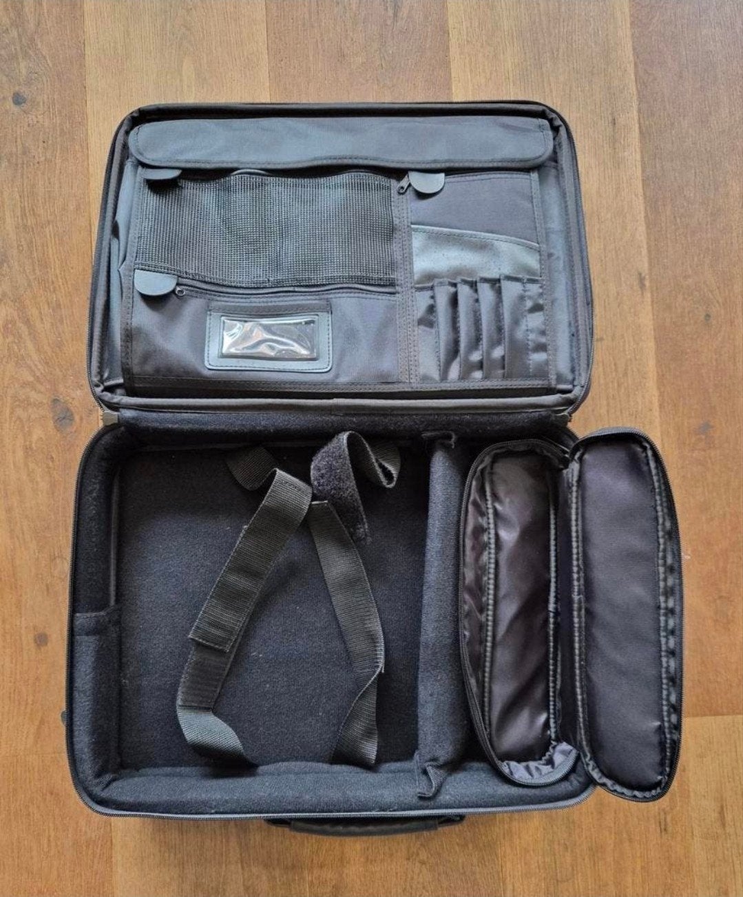 Dell Ruime Laptoptas / Aktetas - Zwart 15-16 inch Laptop Tas, Gevoerd laptopvak, Ophalen of Verzenden, Zo goed als nieuw, Zwart