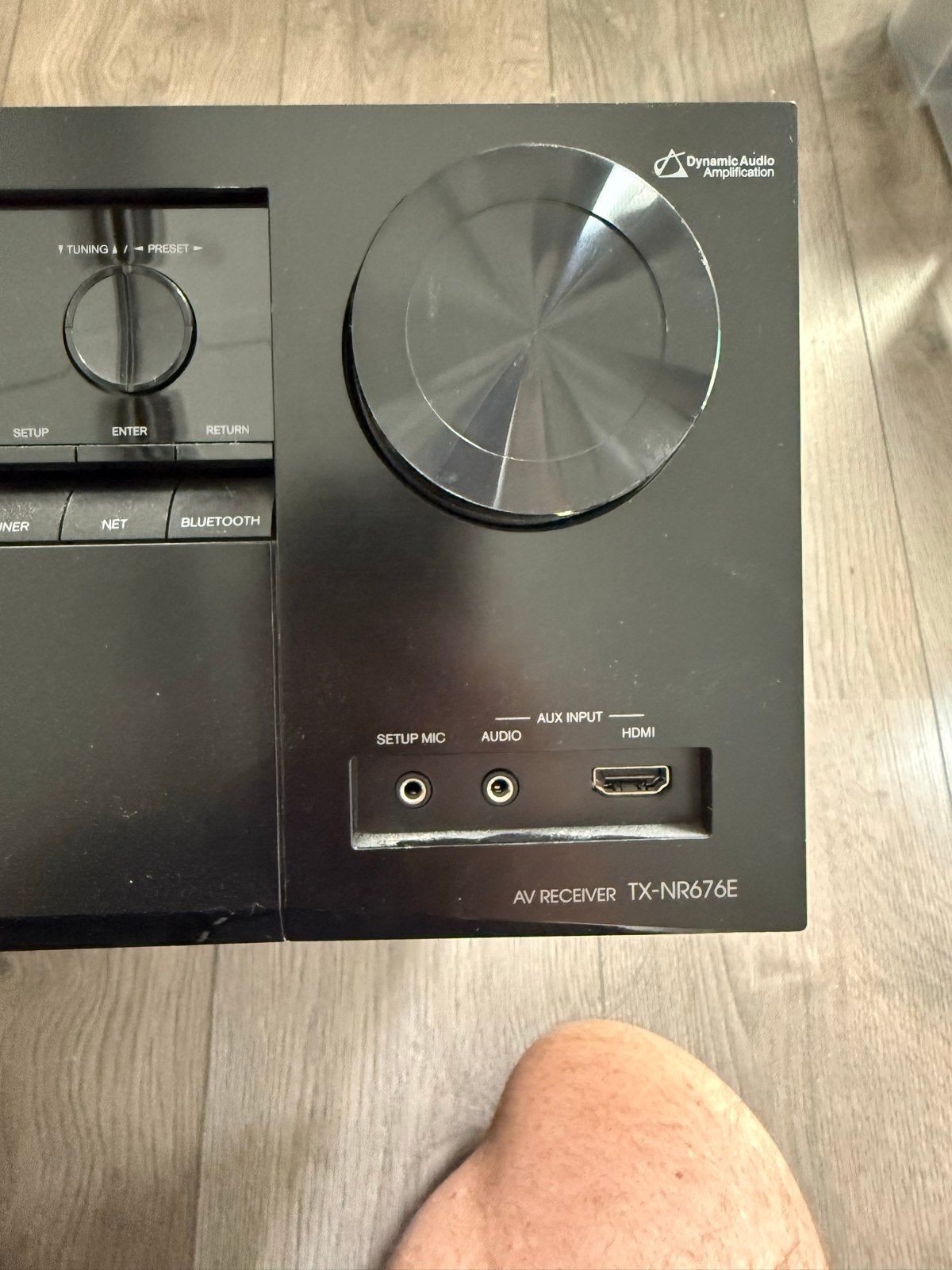 Onkyo TX-NR676E AV Receiver met 5.1 Luidsprekersysteem, Ophalen, Zo goed als nieuw, 5.1-systeem