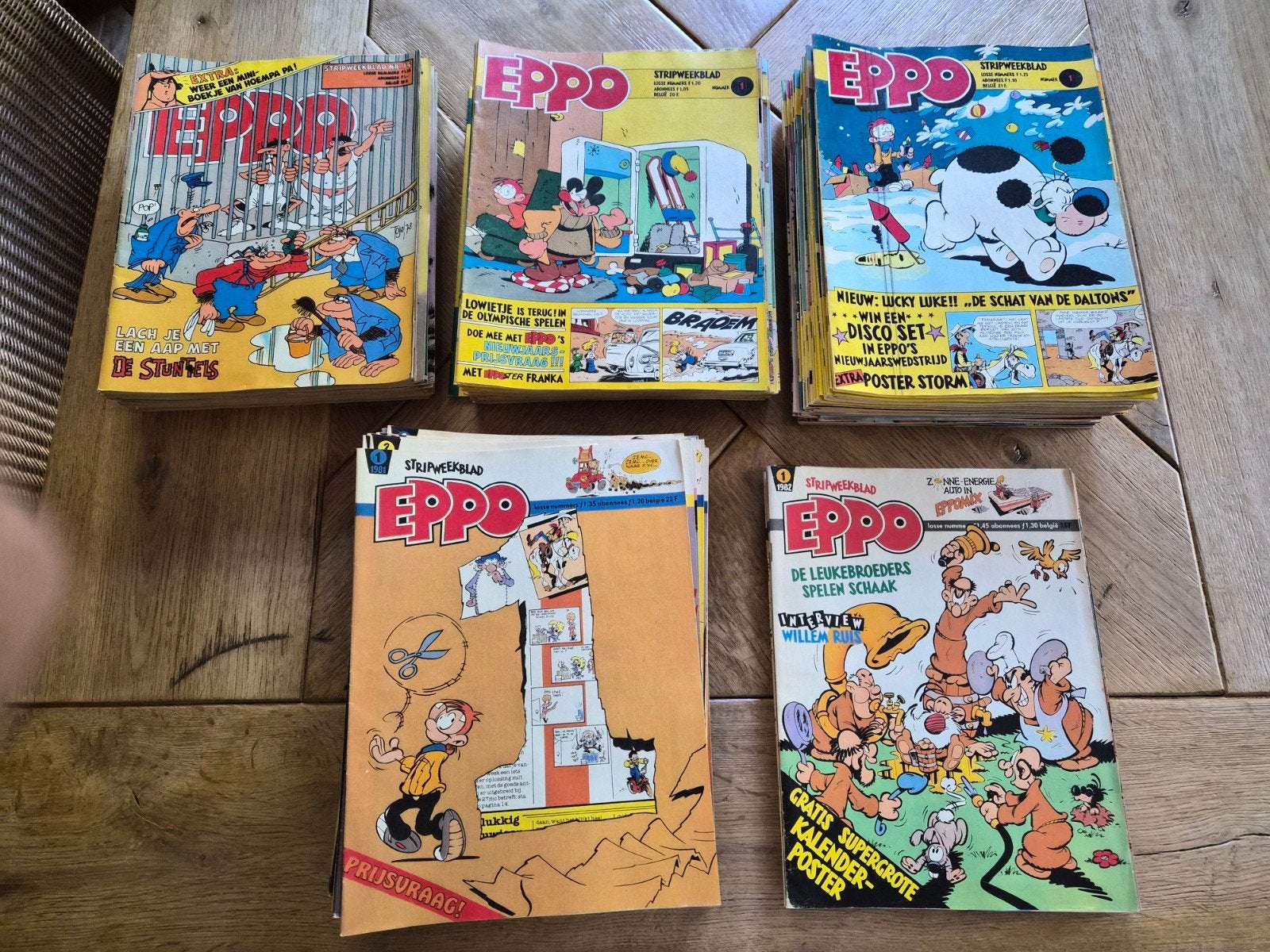 Eppo stripbladen jaargangen 1978 t/m 1982 - Grote collectie, Boeken, Ophalen