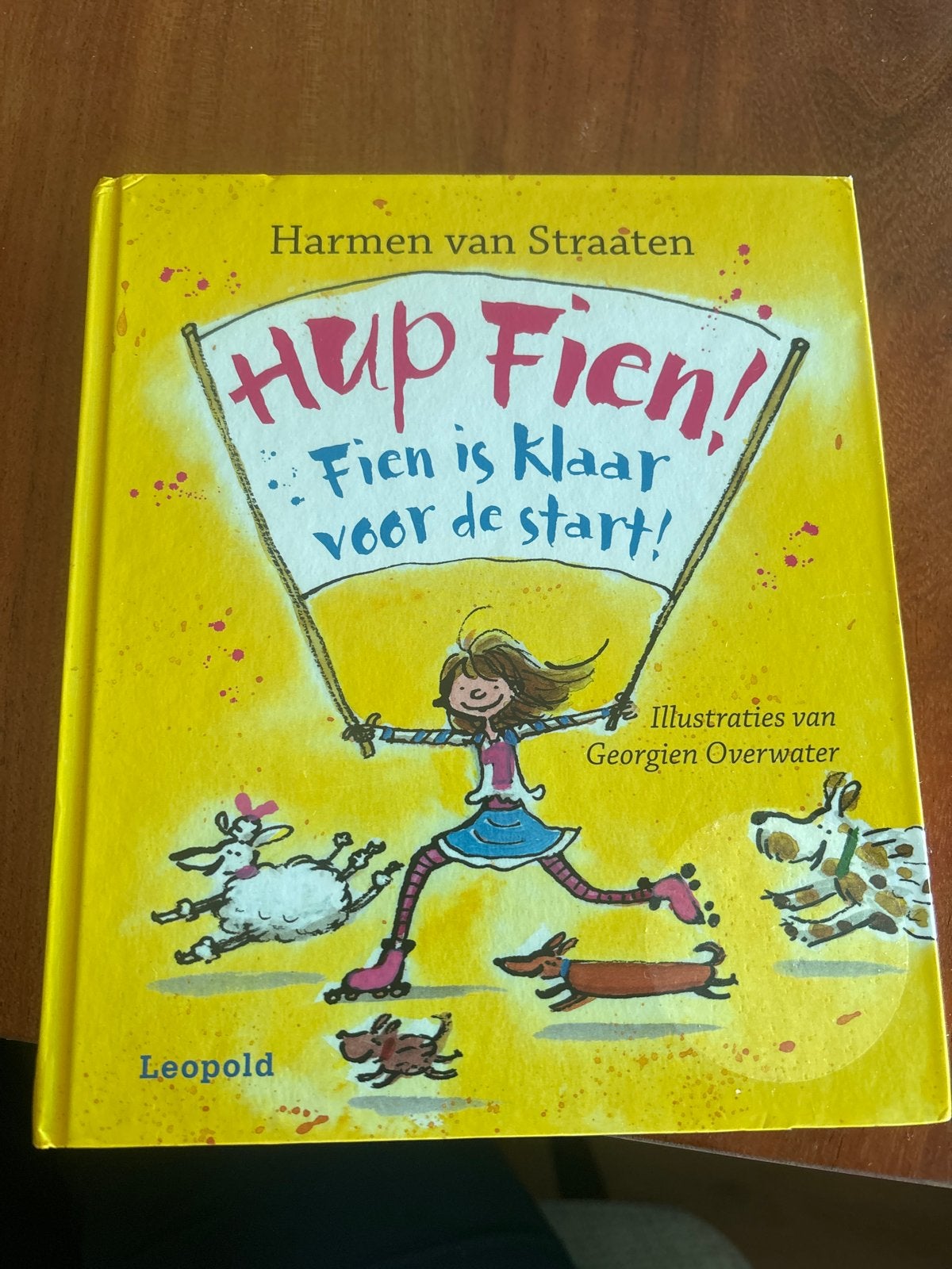 Hup Fien! Fien is klaar voor de start! - Harmen van Straaten, Ophalen of Verzenden, Zo goed als nieuw, Fictie algemeen