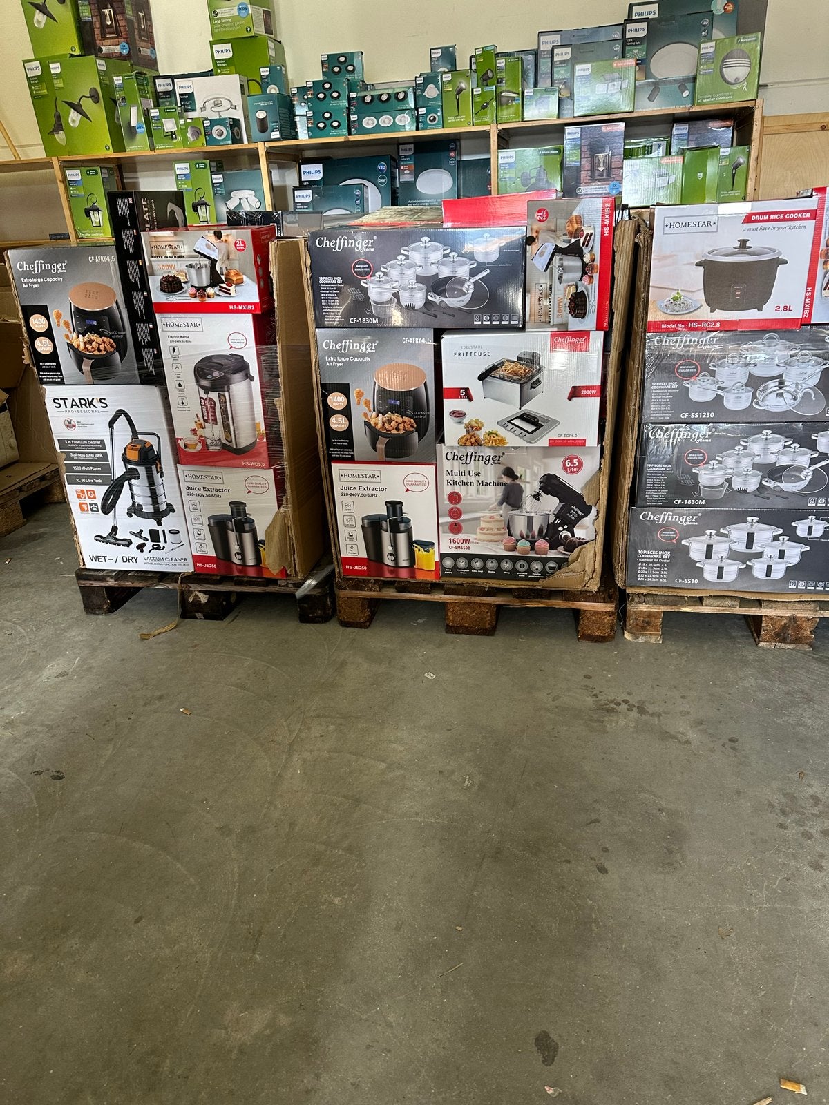 Pallets nieuwe huishoudelijke artikelen - Grote partij, Verkophoekgoes@outlook.com, Nieuw, Ophalen of Verzenden, 4462gc