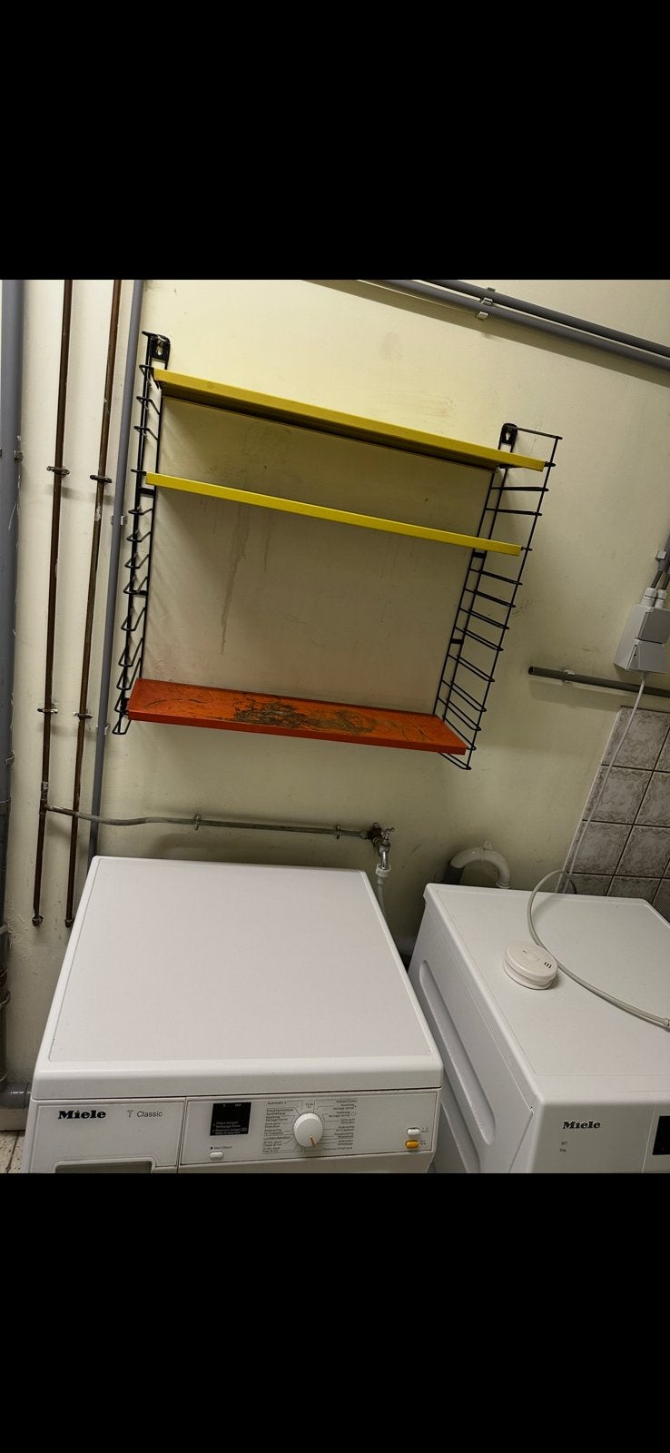 Vintage Tomado metalen rekje voor aan de muur 68x68x21 cm, Huis en Inrichting, Woonaccessoires | Wandplanken en Boekenplanken