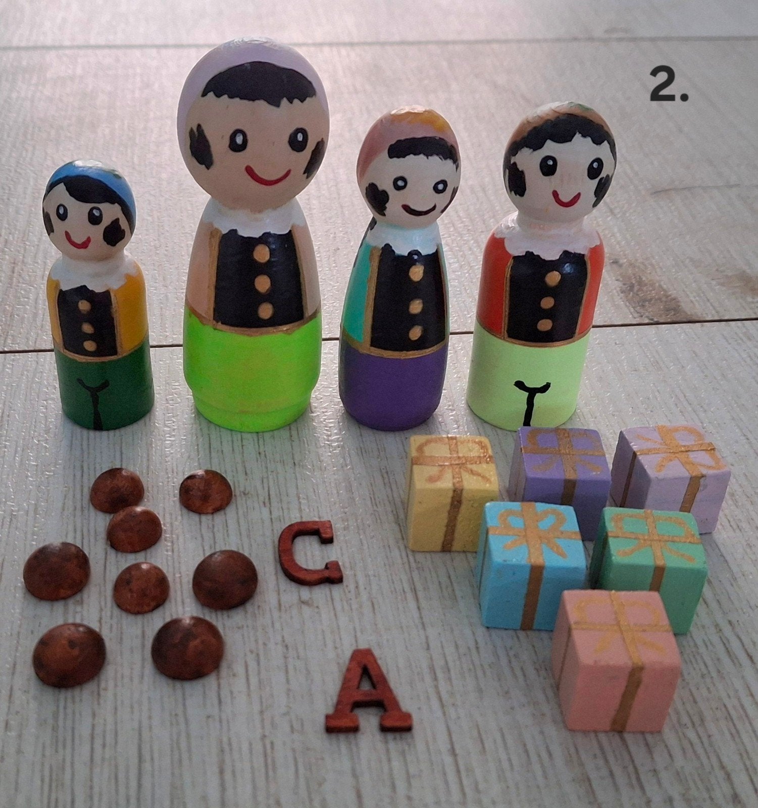 pegdolls pietjes met accessoires, Kinderen en Baby's, Ophalen of Verzenden