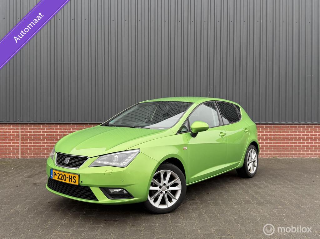 Seat Ibiza 1.2 TSI FR Automaat Xenon Led Cruise Navi 5 Deurs, Euro 5, Automatische klimaatregeling, Zwart, 4 cilinders