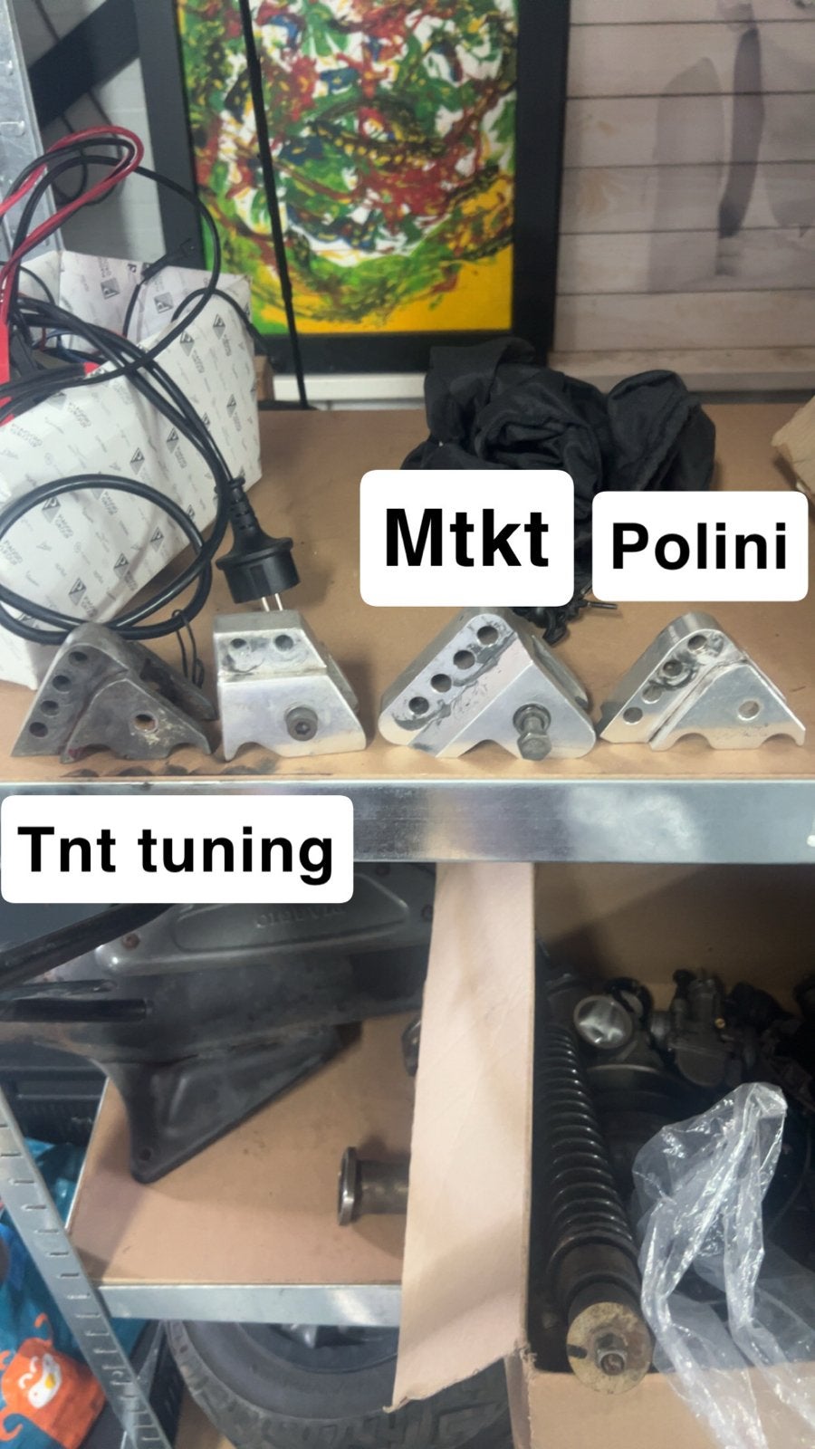 Ophoging voor veer MTKT, Polini, TNT Tuning, Ophalen, Gebruikt, Overige typen