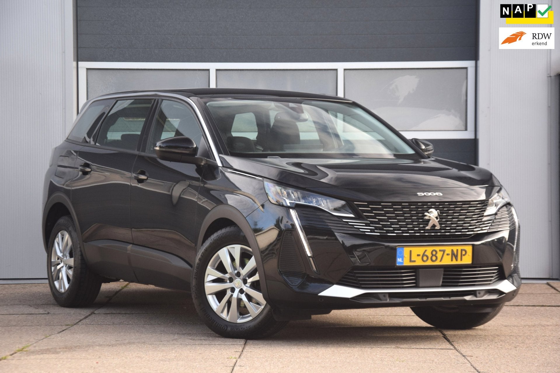 Peugeot 5008 1.2 PureTech Active Pack 7 persoons, Auto's, Peugeot, Stof, Gebruikt, Euro 6, 1199 cc