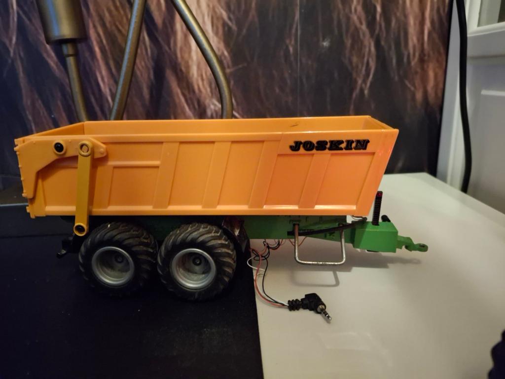 Siku Joskin aanhanger - Speelgoed landbouwvoertuig, Hobby en Vrije tijd, Ophalen of Verzenden, Gebruikt, Tractor of Landbouw
