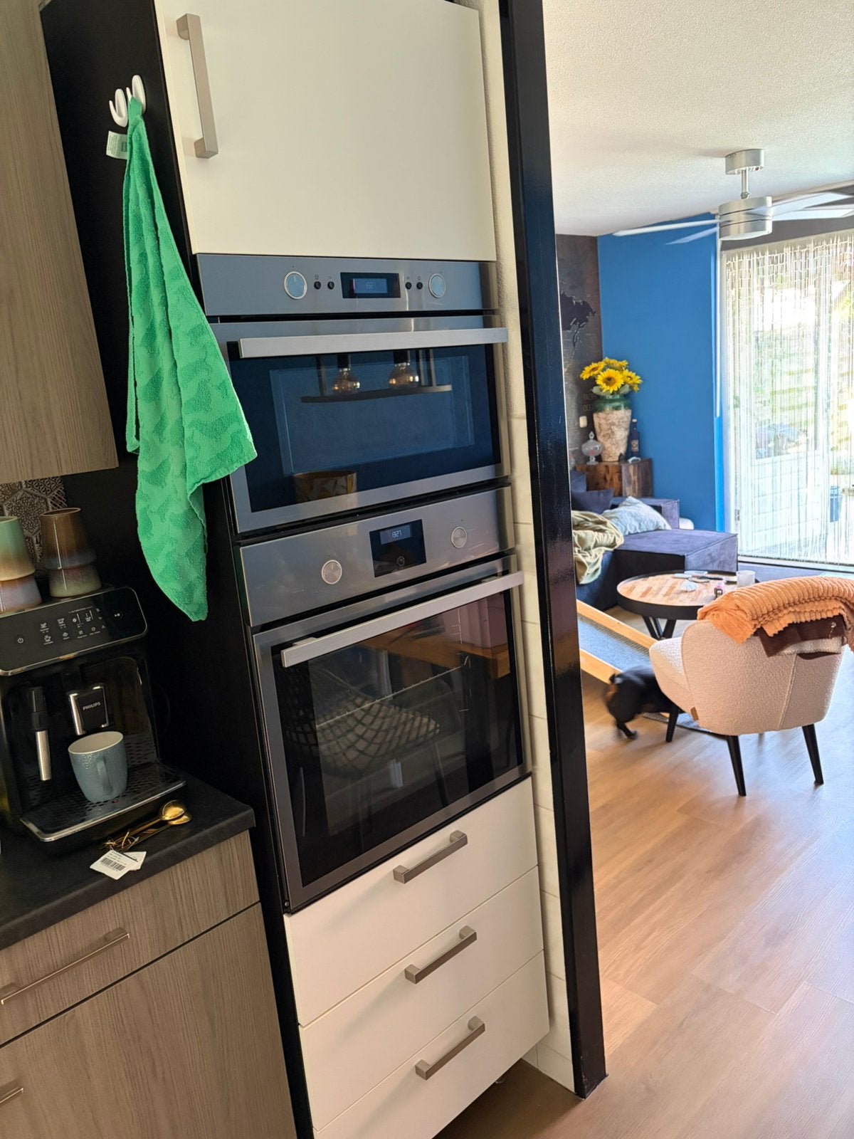 IKEA keukenkast met oven en magnetron, Ophalen, Gebruikt, Vrijstaand