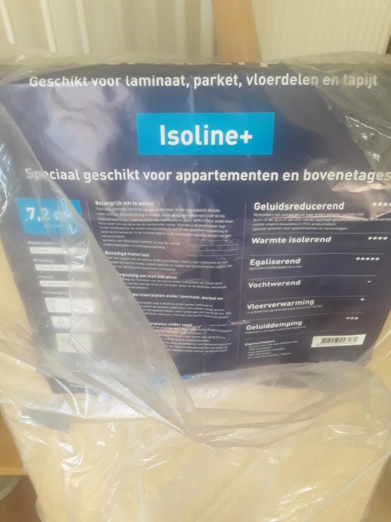 Ondervloer laminaat, Ophalen, Nieuw, Minder dan 10 m², Overige typen