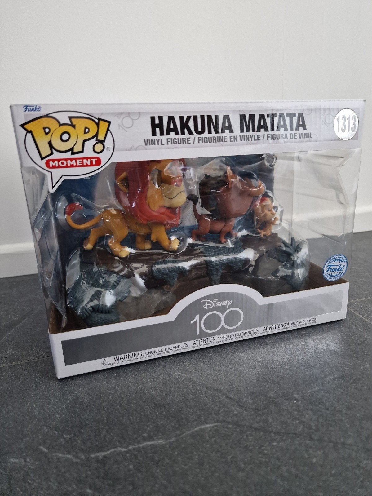 Funko Pop! Moment: The Lion King - Hakuna Matata (Disney100), Verzamelen, Poppetjes en Figuurtjes, Ophalen of Verzenden, Nieuw