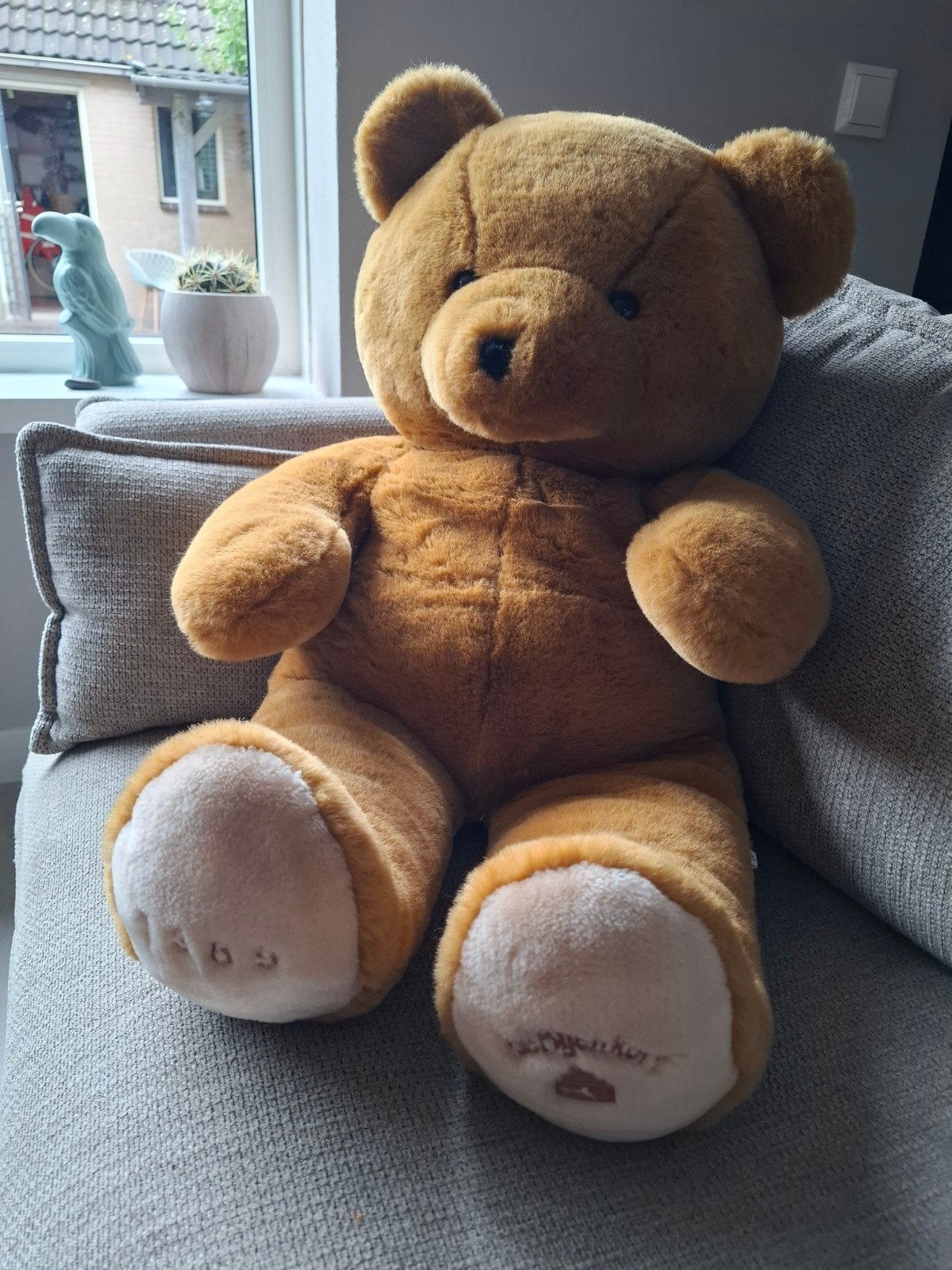 Teddybeer  Bob !, Verzamelen, Beren en Cherished Teddies, Ophalen, Zo goed als nieuw, Stoffen beer, Overige merken