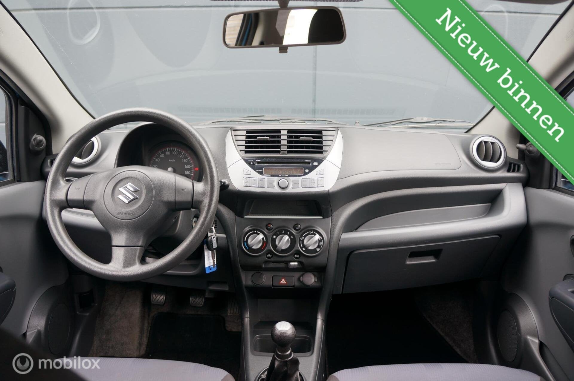 Suzuki Alto 1.0 Exclusive Airco Elek Ramen LM Velgen Lage KM, Voorwielaandrijving, Euro 5, Stof, Gebruikt