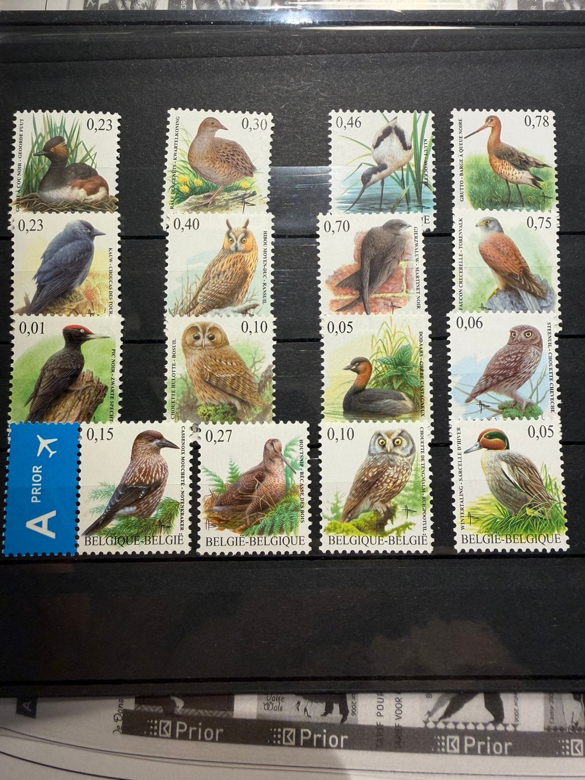 België lotje buzin vogels postfris, Ophalen of Verzenden, Postfris