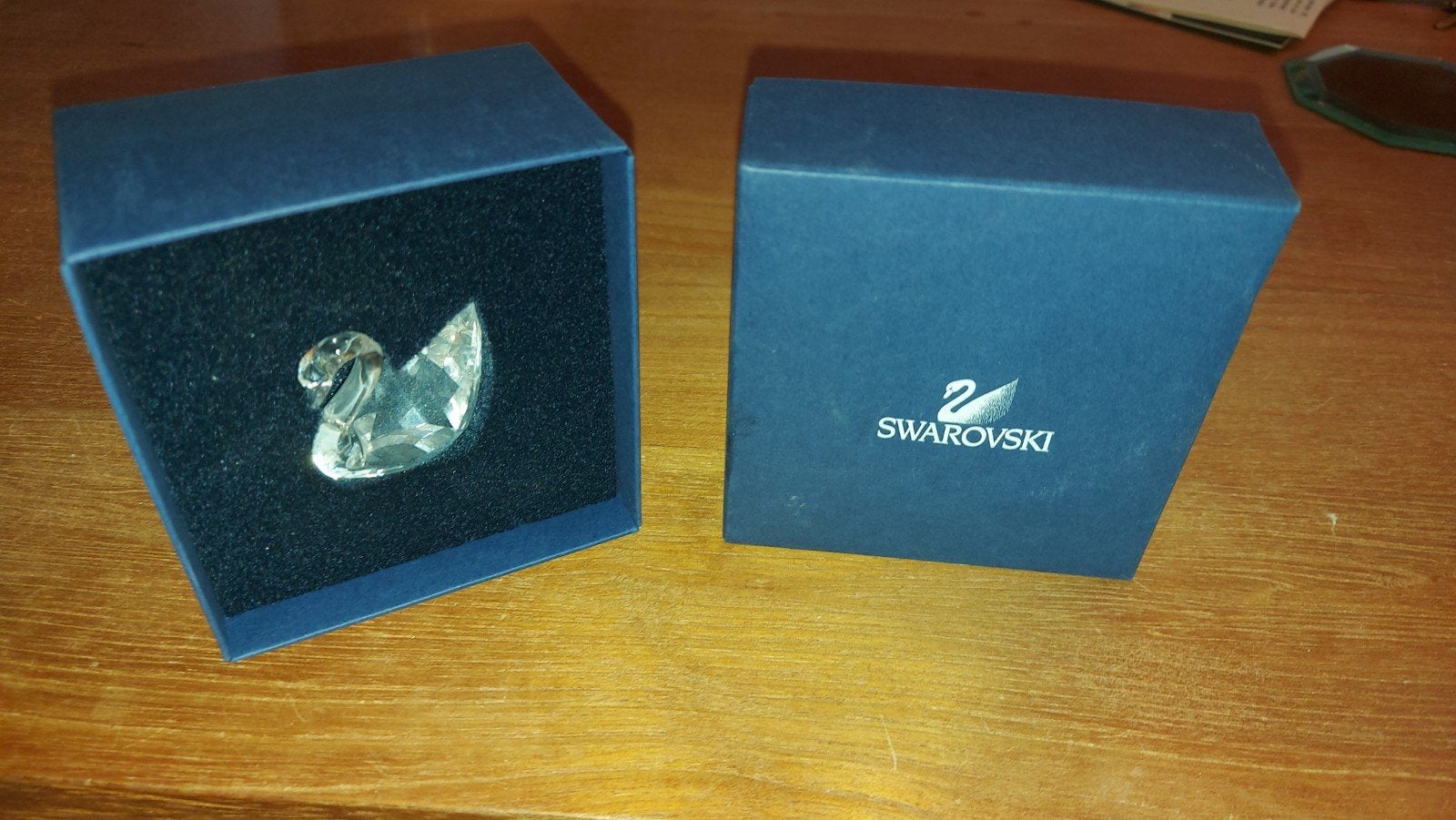 Swarovski Zwaan Kristal Figuurtje in Originele Doos, Ophalen of Verzenden, Zo goed als nieuw, Figuurtje