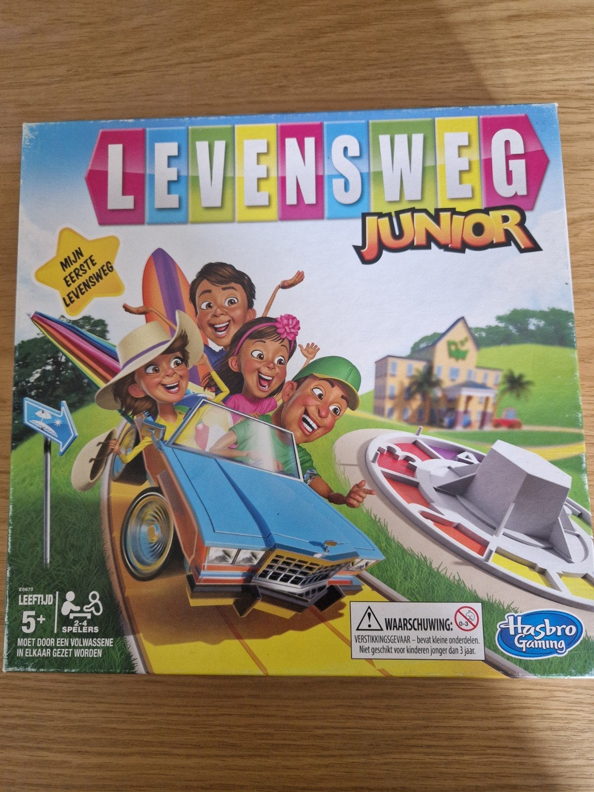 Levensweg Junior bordspel - Mijn Eerste Levensweg, Drie of vier spelers, Ophalen of Verzenden, Gebruikt, Hasbro Gaming