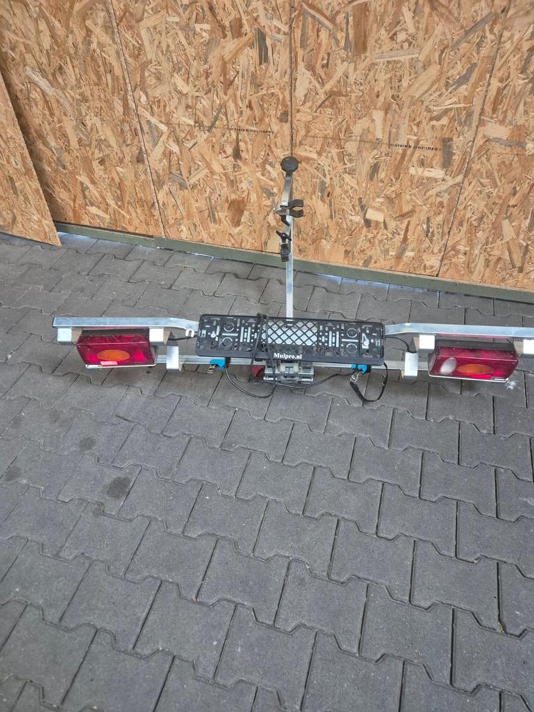 Mulpro fietsdrager, Ophalen