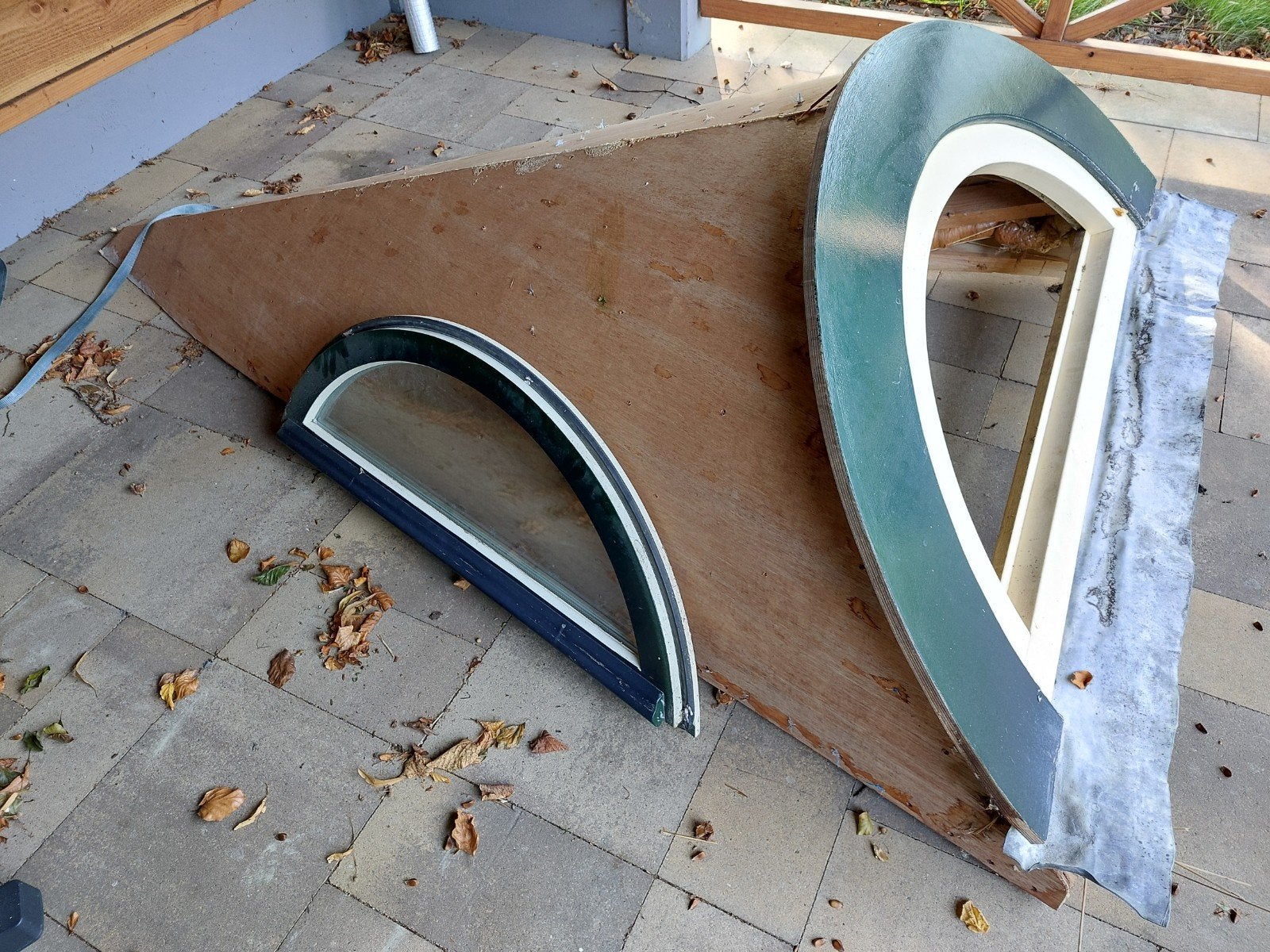 Dakkapel rieten dak met HR+-glas, 75 tot 150 cm, Dakkapel, Ophalen of Verzenden, Zo goed als nieuw