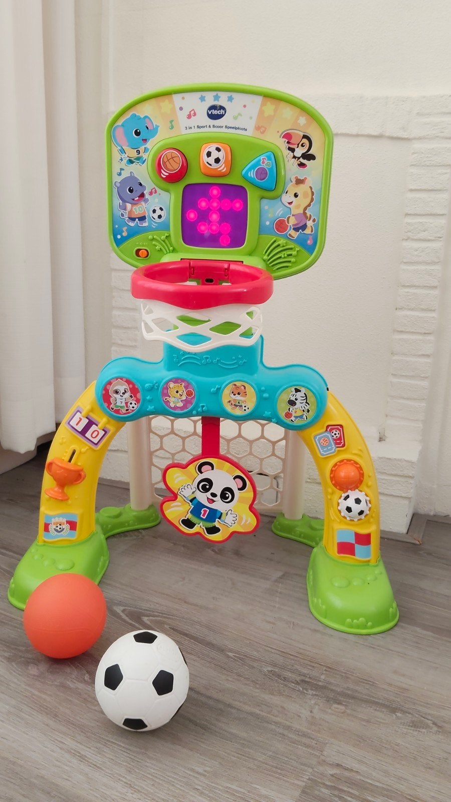 VTech 3-in-1 Sport & Scoor Speelplaats, Kinderen en Baby's, Speelgoed | Vtech, Ophalen, Zo goed als nieuw, 6 maanden tot 2 jaar
